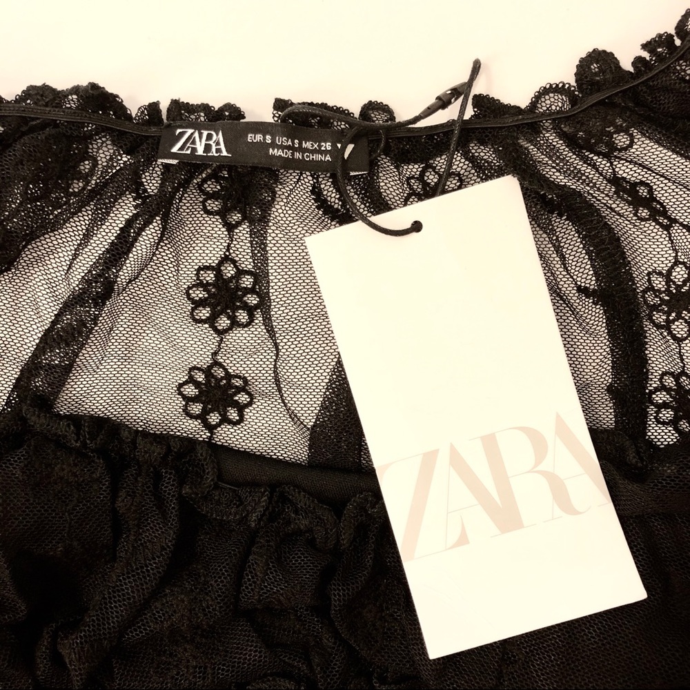 (New) Zara Lace Dress - Picture 5 of 8